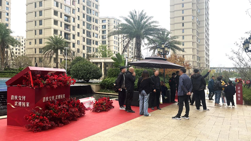 松陽美林&middot;華庭提前七個月迎來收官交付