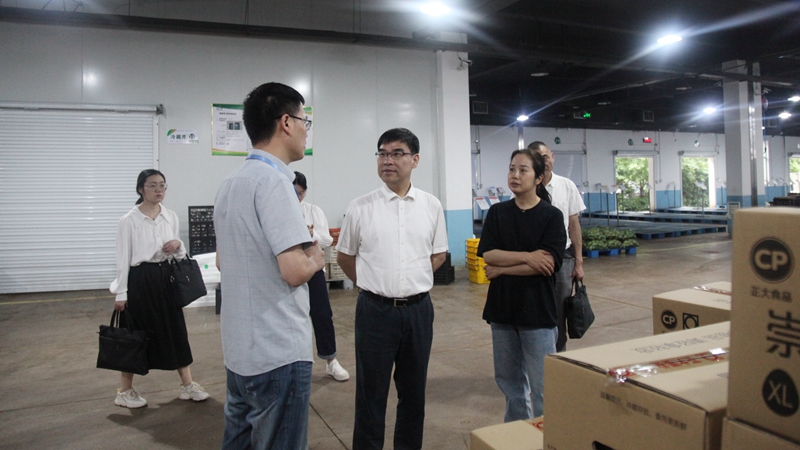 紹興市供銷社主任周曉東調(diào)研浙農(nóng)茂陽(yáng)