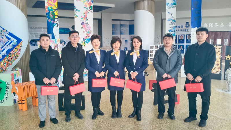 濟寧華都黨員公益服務隊開展&ldquo;迎新春 送溫暖&rdquo;系列活動