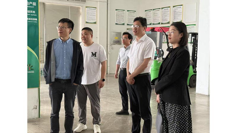 吳小樟調研浙農華盛湖州分公司