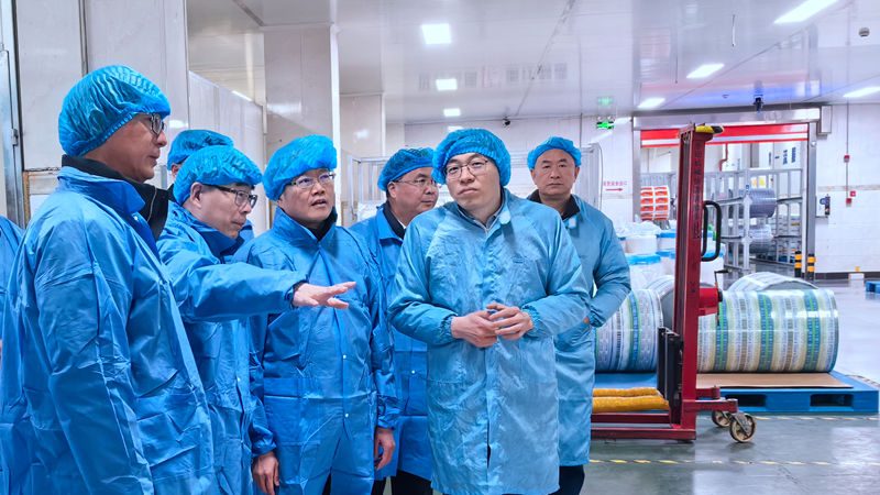 省供銷社副主任董益彪赴浙農下屬企業開展安全檢查與調研